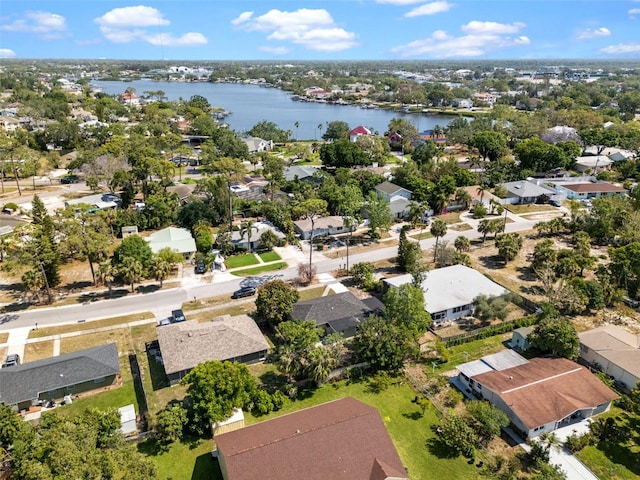 660 Palm Ave, Tarpon Springs, FL 34689 - aerial view featuring a water view and a residential view