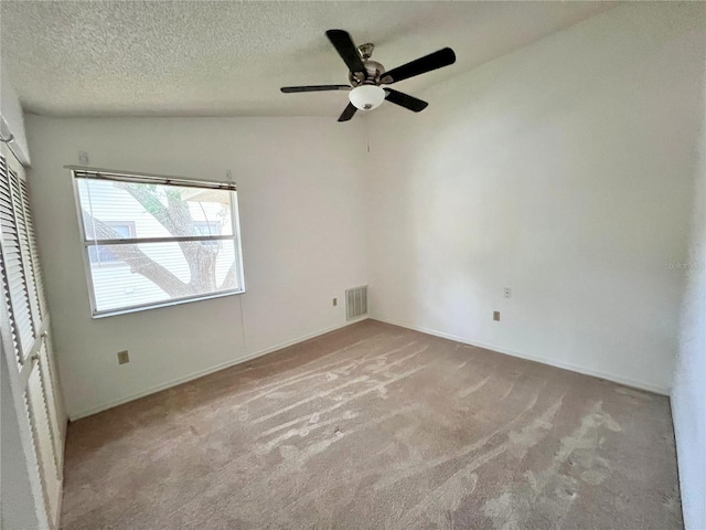 114 Clays Trl Unit 114, Oldsmar, FL 34677 - unfurnished bedroom with carpet floors, ceiling fan, a textured ceiling, and baseboards