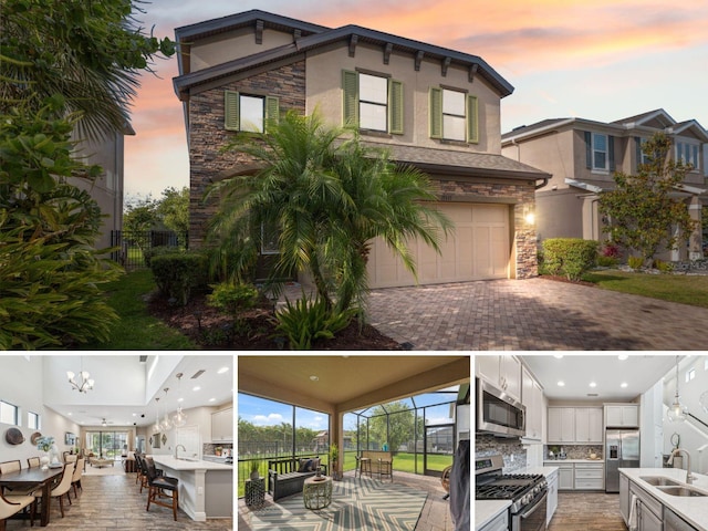 17537 Brighton Lake Rd, Land O Lakes, FL 34638 - view of a document with a collage of images
