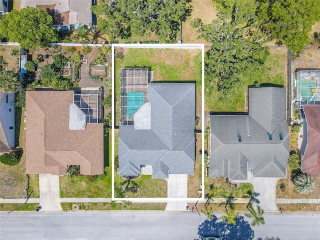 drone / aerial view