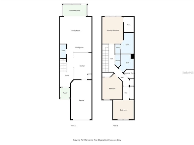 26514 Chimney Spire Ln, Wesley Chapel, FL 33544 - room layout