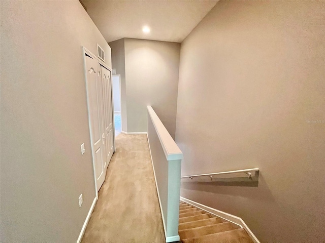 26514 Chimney Spire Ln, Wesley Chapel, FL 33544 - stairs featuring baseboards and recessed lighting