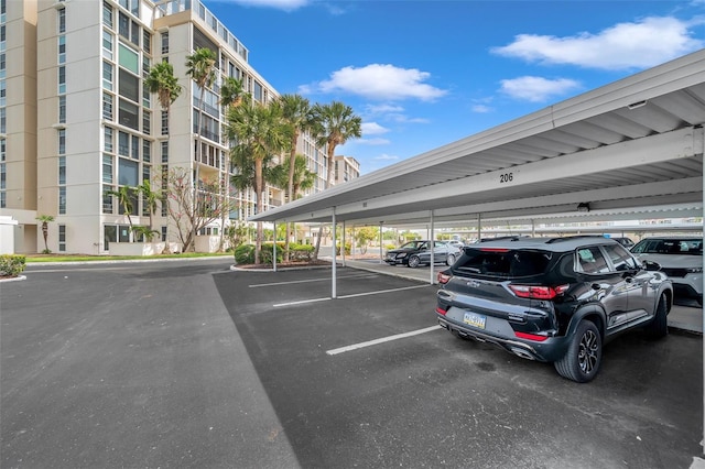 7400 Sun Island Dr S Unit 206, South Pasadena, FL 33707 - view of covered parking lot