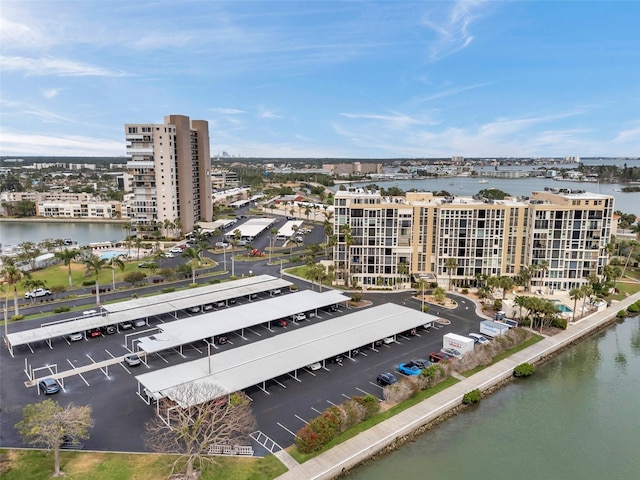 7400 Sun Island Dr S Unit 206, South Pasadena, FL 33707 - aerial view of a large body of water and apartment complex / building