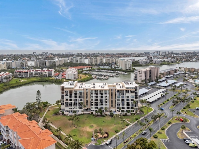 7400 Sun Island Dr S Unit 206, South Pasadena, FL 33707 - view of urban area with a nearby body of water and apartment complex / building