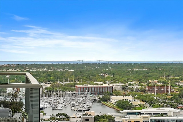 301 1st St S Unit 2305, Saint Petersburg, FL 33701 - bird's eye view featuring a water view