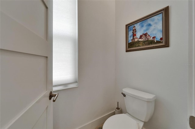 bathroom with toilet