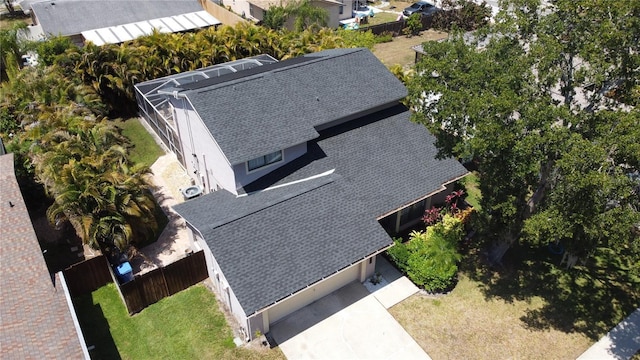 bird's eye view