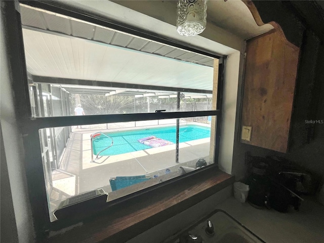 view of room details