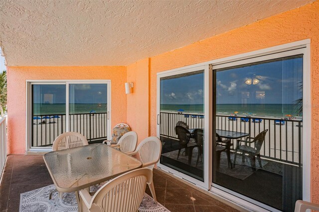 18400 Gulf Blvd Unit 1109, Indian Shores, FL 33785 - balcony with outdoor dining space