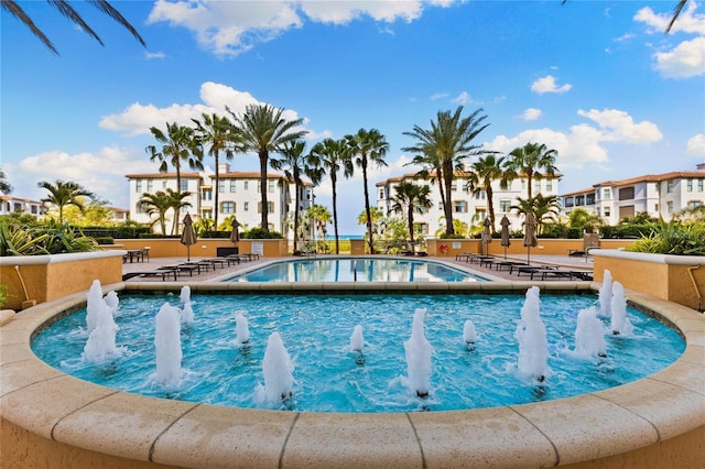 community pool featuring a patio