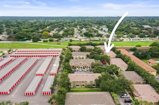 drone / aerial view