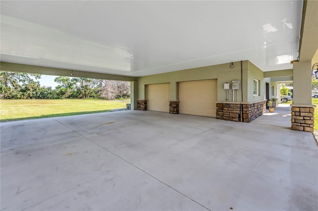 592 Ken Hubbard Rd, Terra Ceia, FL 34250 - view of garage
