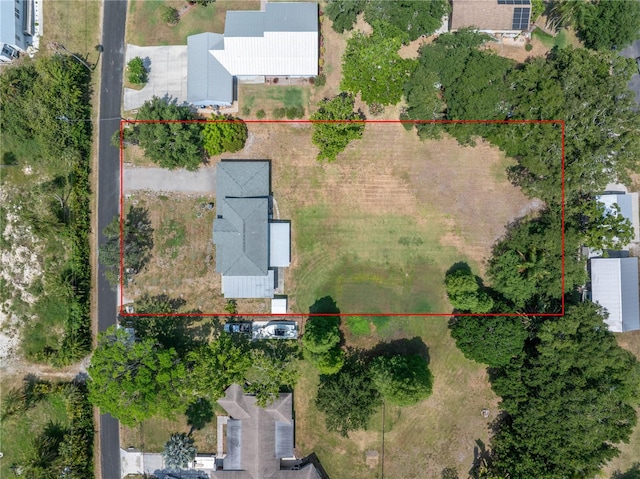 592 Ken Hubbard Rd, Terra Ceia, FL 34250 - view of property location with property parcel outlined