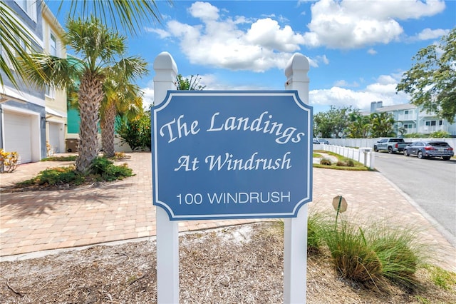 100 Windrush Blvd Unit 1, Indian Rocks Beach, FL 33785 - view of community / neighborhood sign
