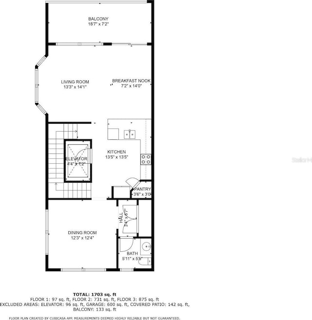 100 Windrush Blvd Unit 1, Indian Rocks Beach, FL 33785 - room layout