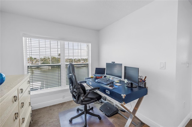 100 Windrush Blvd Unit 1, Indian Rocks Beach, FL 33785 - carpeted home office with healthy amount of natural light and baseboards