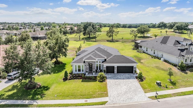drone / aerial view featuring a residential view