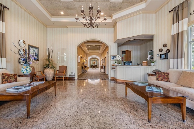 view of community lobby