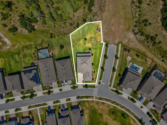 drone / aerial view