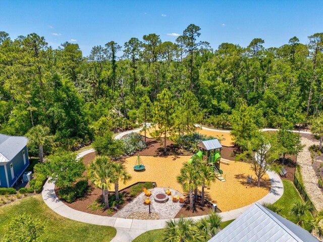 bird's eye view