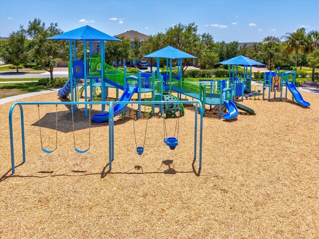 view of community playground