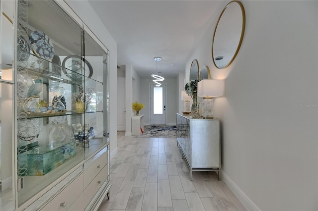 6252 Hidden Branch Dr, Apollo Beach, FL 33572 - hall with baseboards