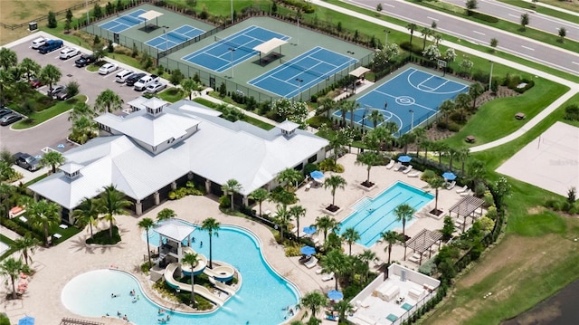 6252 Hidden Branch Dr, Apollo Beach, FL 33572 - aerial view