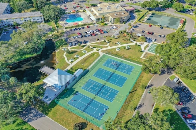 2231 Utopian Dr E Unit 117, Clearwater, FL 33763 - aerial view of a pool area