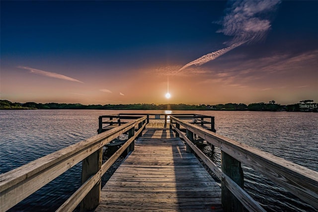 2231 Utopian Dr E Unit 117, Clearwater, FL 33763 - dock area featuring a water view