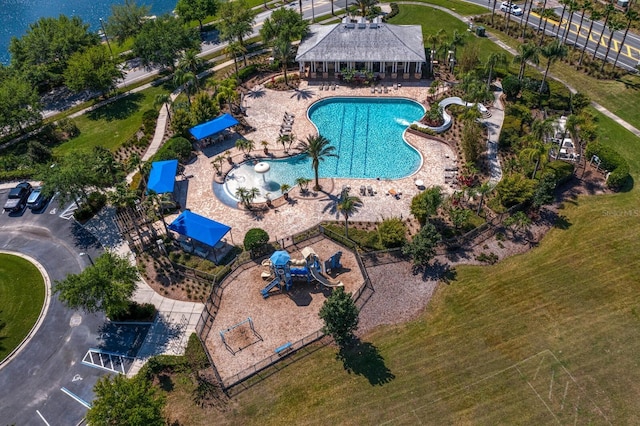 19407 Sweet Grass Way, Lutz, FL 33558 - drone / aerial view