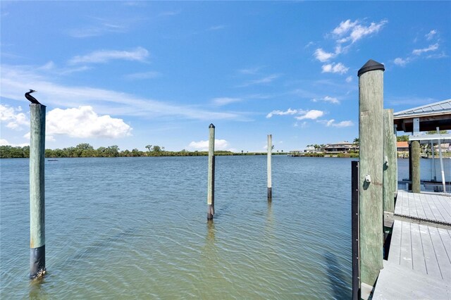 935 Chipaway Dr, Apollo Beach, FL 33572 - dock with a water view