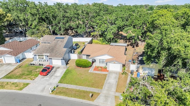 aerial view