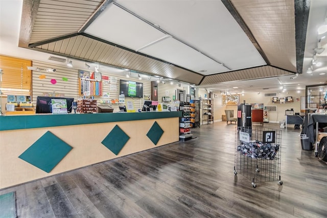 welcome area with visible vents