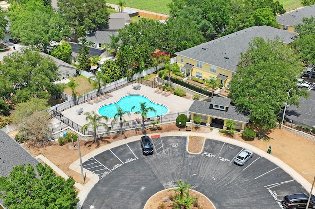 drone / aerial view