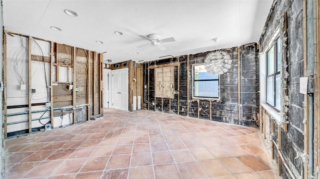121 86th Ter, Treasure Island, FL 33706 - bathroom featuring ceiling fan and recessed lighting