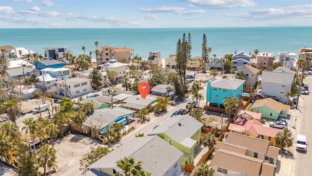 121 86th Ter, Treasure Island, FL 33706 - aerial view of residential area featuring a nearby body of water