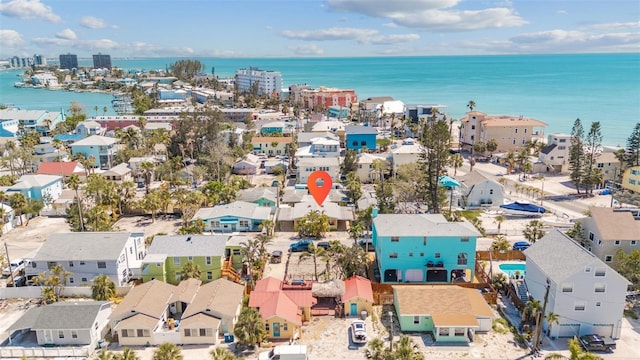 121 86th Ter, Treasure Island, FL 33706 - aerial perspective of suburban area with a nearby body of water