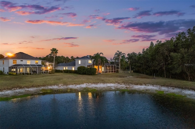 property view of water