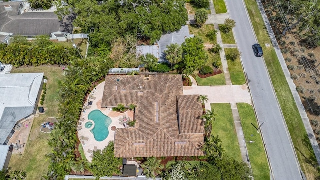drone / aerial view