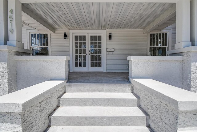 view of staircase