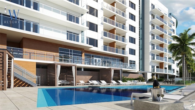 411 E Shore Dr Unit 202, Clearwater Beach, FL 33767 - view of pool