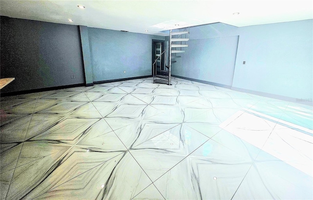 3911 6th Ave W, Palmetto, FL 34221 - finished below grade area with recessed lighting