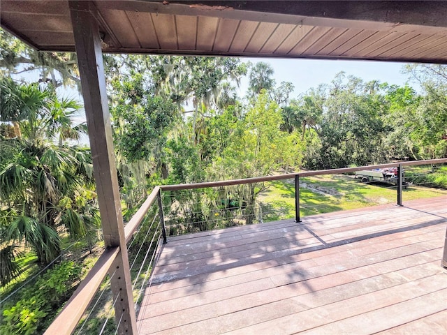 3911 6th Ave W, Palmetto, FL 34221 - view of deck