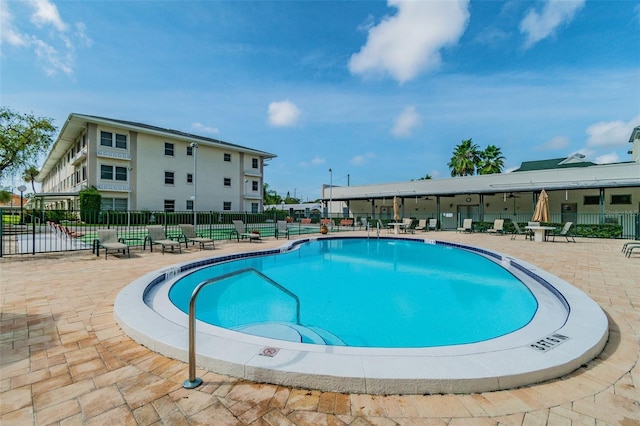 1235 S Highland Ave Unit 2-207, Clearwater, FL 33756 - community pool with fence and a patio