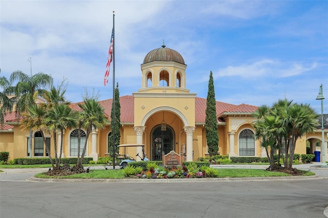 view of property