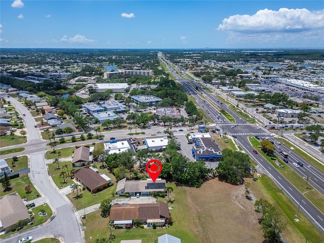 1349 New Bedford Dr Unit 6, Sun City Center, FL 33573 - aerial view of property's location featuring a highway