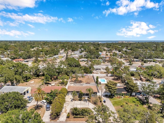 birds eye view of property featuring a residential view
