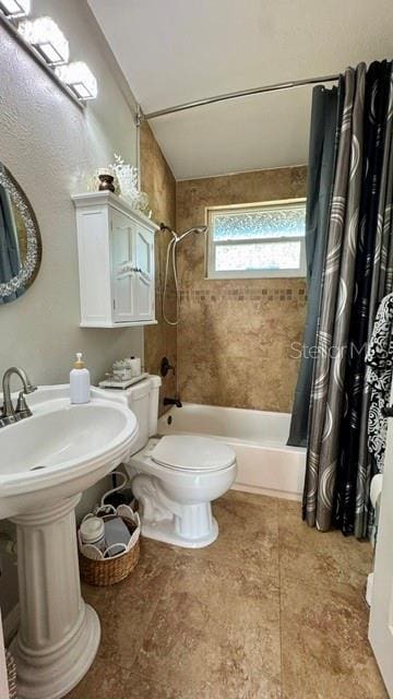 150 Tompkins St, Port Charlotte, FL 33954 - bathroom with shower / tub combo and toilet