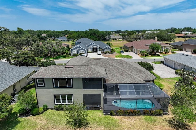 655 Whisper Woods Dr, Lakeland, FL 33813 - birds eye view of property with a residential view